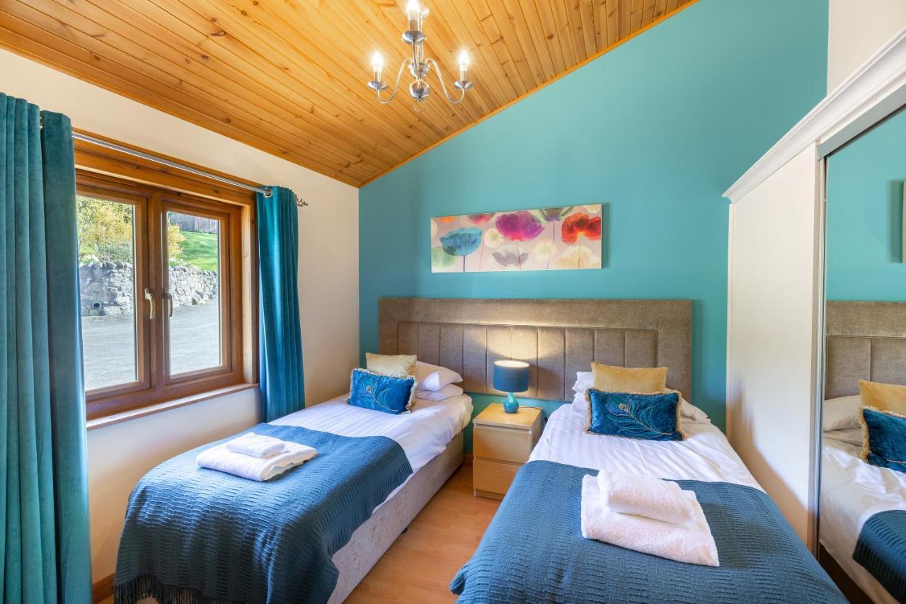 Douglas Fir Lodge With Hot Tub Cupar Luaran gambar