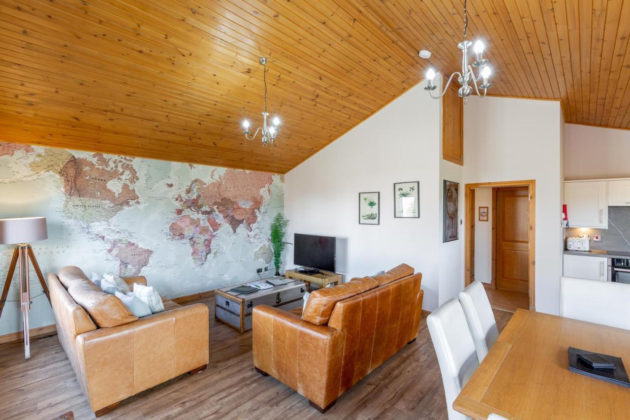 Douglas Fir Lodge With Hot Tub Cupar Luaran gambar