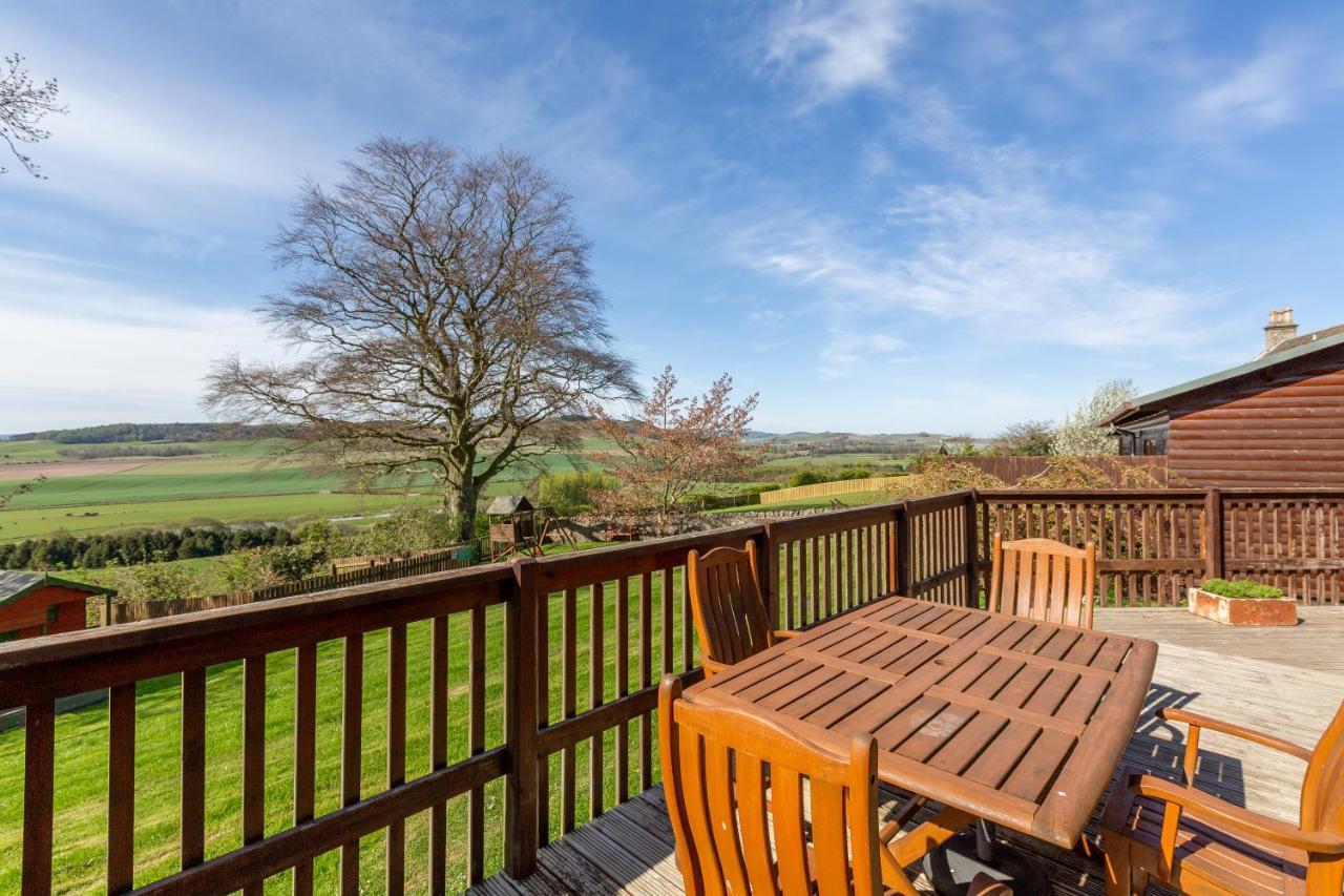 Douglas Fir Lodge With Hot Tub Cupar Luaran gambar